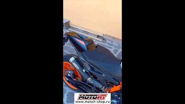 KTM 890 Duke с глушителем Arrow Pro-Race без флейты