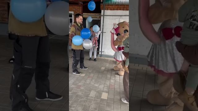 Зайка Няшка украсила праздник 🎂 повеселились все 🎉