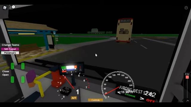 Volvo B10M Superlong Roblox Singapore Bus Simulator Service 242