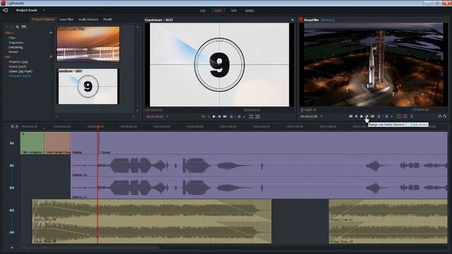 Videos mit Lightworks  exakt schneiden -Video-Praxis Tutorial