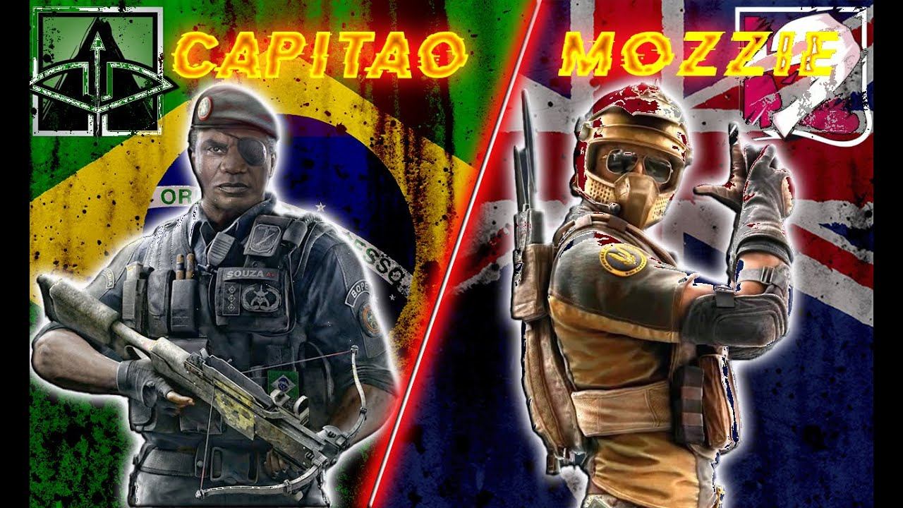 Tom Clancys Rainbow Six SIege Осада - MOZZIE и CAPITAO. #MOZZIE  #CAPITAO.