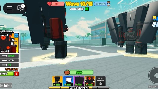 ИГРАЮ В SKIBIDI TOWER DEFENSE| TOWER DEFENSE SIMULATOR
