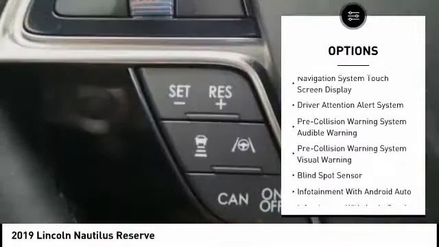 2019 Lincoln Nautilus Houston TX 9P279