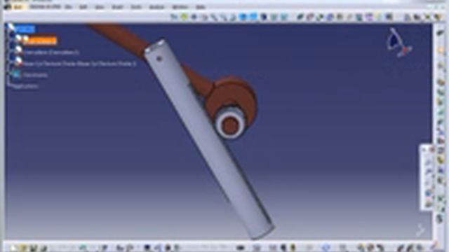 CATIA v5 tutorial: Rack-Pinion joint