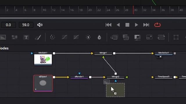 Туториал на типографический круговой переход| DaVinci Resolve