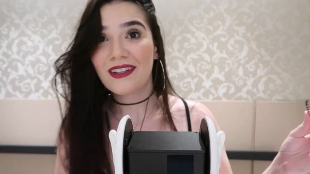 Naiane ASMR. Близкий шёпот, движения рук, звуки рта, манипуляции с 3 Dio микрофоном.