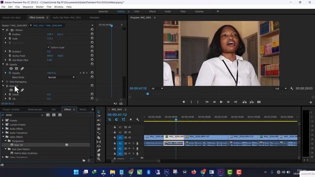 How to Flip Tilt and Rotate Videos in Adobe Premiere pro 2024