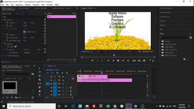 How to Create Scrolling & Crawling Text in Adobe Premiere Pro 2019