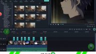 طريقة عمل تأثير رقص الفيديو مع إنتقالات إهتزازية ببرنامج Filmora .