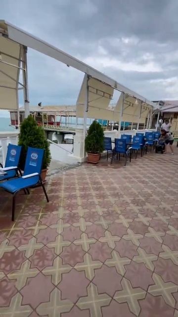 Сочи Лазаревское кафе Нептун после смерча