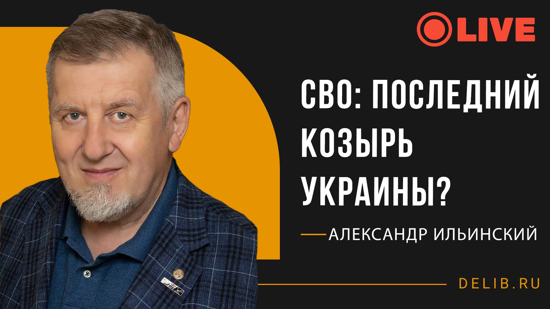 Встреча с Александром Ильинским | СВО: последний козырь Украины?