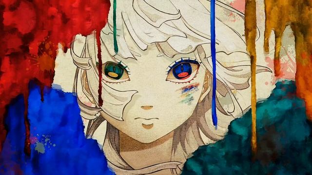 Креативный Рисунок Девочки | Creative Ink Splatter Girl - Живые Обои