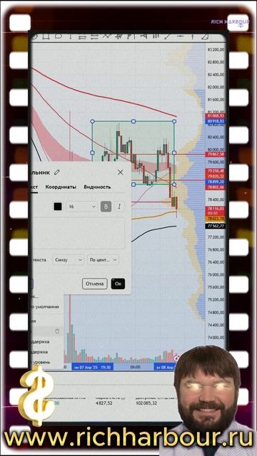 🔍💰 Биткойн на грани важного теста! 📉