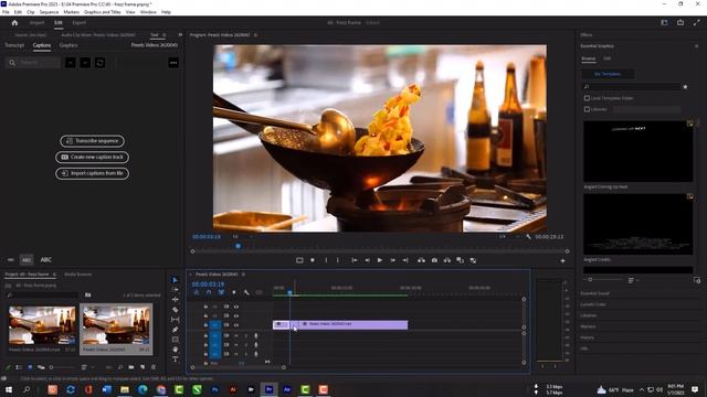 HOW TO FREEZE Frame in Premiere Pro 2023 - Class 60