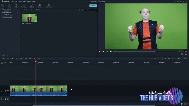 4.  Editing in Filmora  - EMR