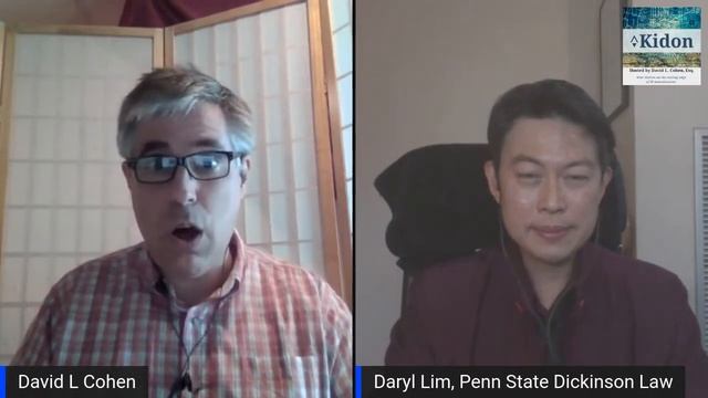 Kidon IP War Stories With Professor Daryl Lim