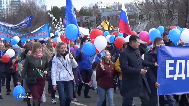 Хроника праздника 1 мая 1976-2018 в Набережных Челнах