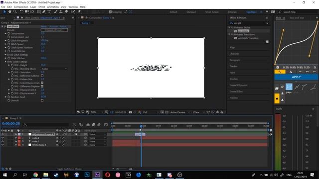 [AE] Tutorial Glitch dengan Plugin Universe
