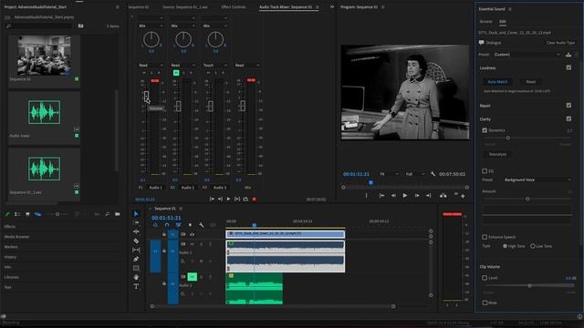 Premiere Pro 2023: Intermediate Audio Tutorial