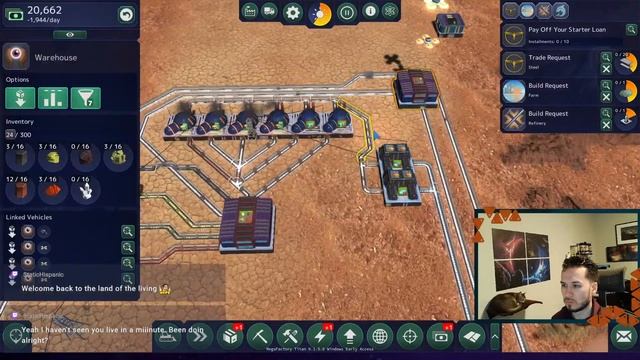 The race for hydrocarbons in MegaFactory Titan