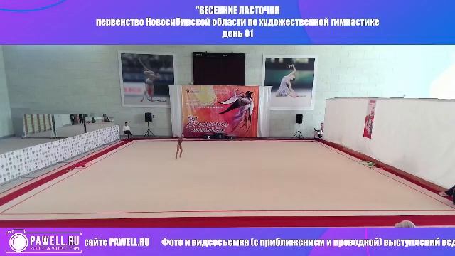 Первенство Новосибирской области ВЕСЕННИЕ ЛАСТОЧКИ по художественной гимнастике