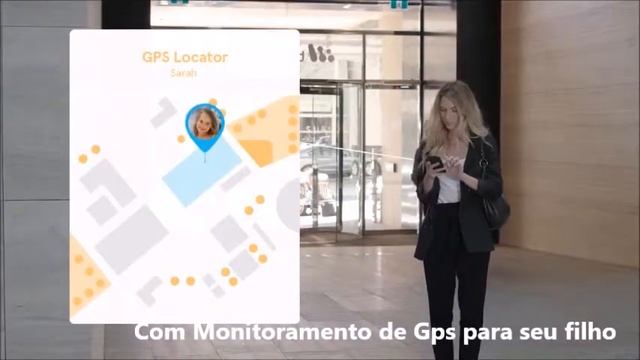 SmartWatch Kids q90 - Rastreamento de GPS
