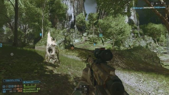 Battlefield 4. Ппц как он меня не заметил))))