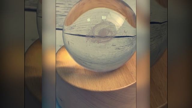 Музыкальная шкатулка карусель Галактика Шар 3Д