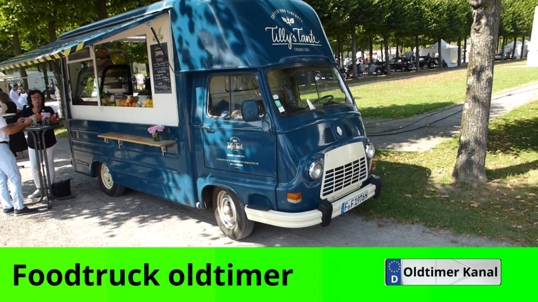 Renault Foodtruck  oldtimer