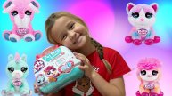 Распаковка Интерактивного плюшевого питомца ZURU Pets Alive с переноской