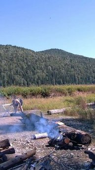 ..зато честно😁#тайга#рыбалка#отдых