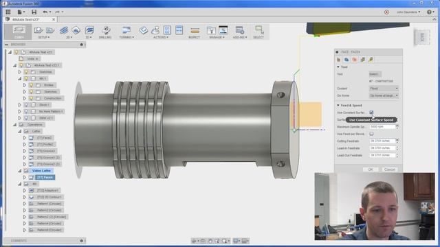 CNC Lathe Turning!  Prepping for 4th axis. Widget82