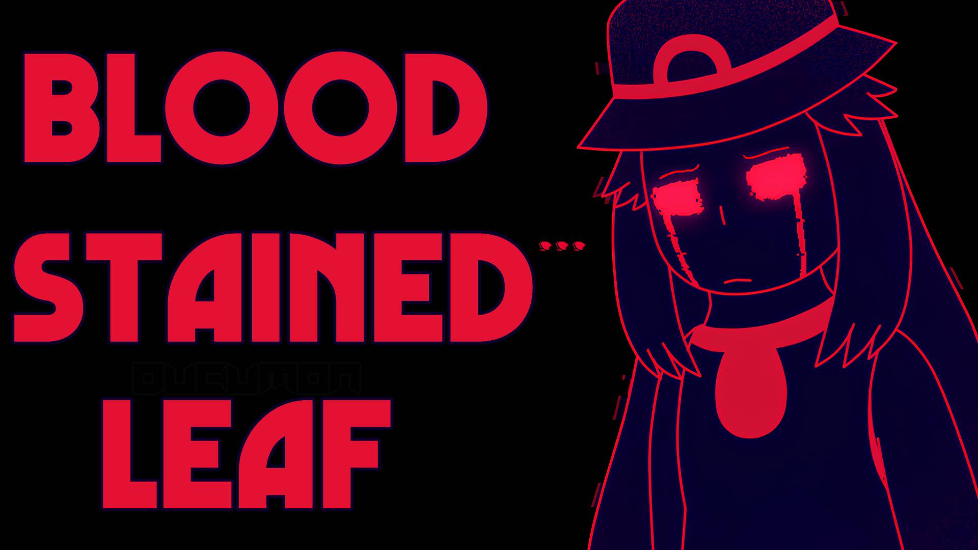 Pokemon Blood Stained Leaf - взлом GBA ROM, взлом ROM creepypasta о листе, нет стартеров, никого