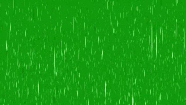 Green Screen Rain | Free to use no copyright HD Commercial use | With Sound Effects