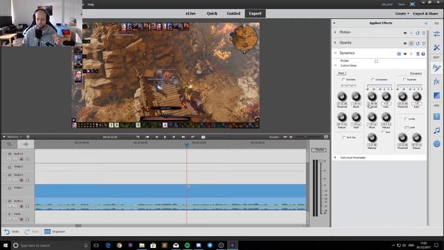 Audio compression for youtube videos - Adobe Premiere Elements