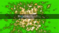 sparkling effect green screen
