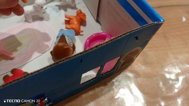Играю в семейку собак от sylvanian families