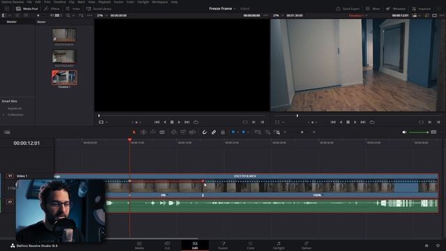 How to Freeze Frame in DaVinci Resolve - Generate and Export Stills on Each Page
