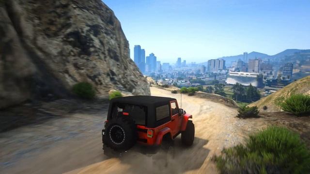 GTA 5 The Most Realistic 8K Ray-Tracing Graphics with Real Life Vegetation - 4K Gameplay RTX 3080 T