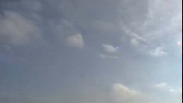 6.1.2014 - východ i západ slunce učelově cloněn chemtrails, timelapse