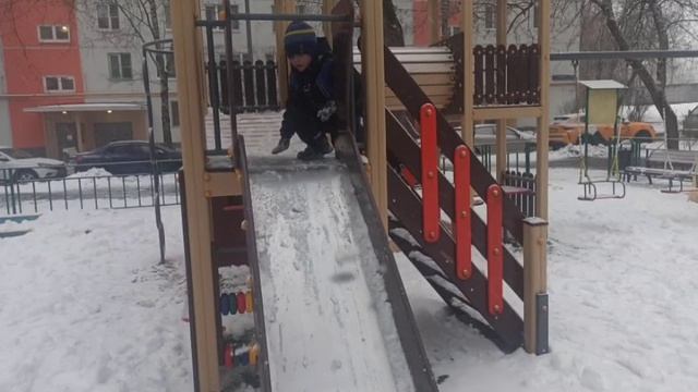 Первый снег ❄️ в апреле