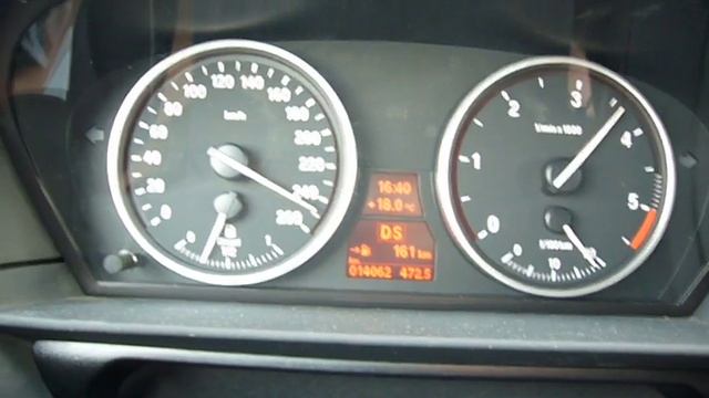 BMW 530d max. speed 260