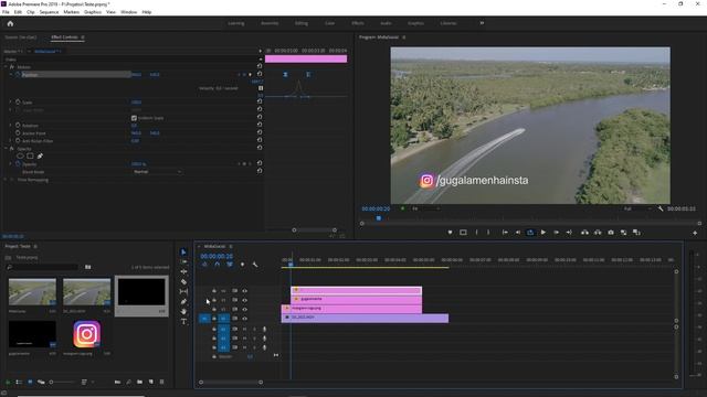 Adobe PREMIERE - Como ANIMAR LOGO De REDE SOCIAL Instagram Facebook ?