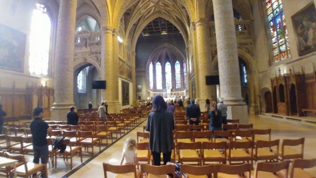 Mišios Luxembourg Notre Dame katedroje