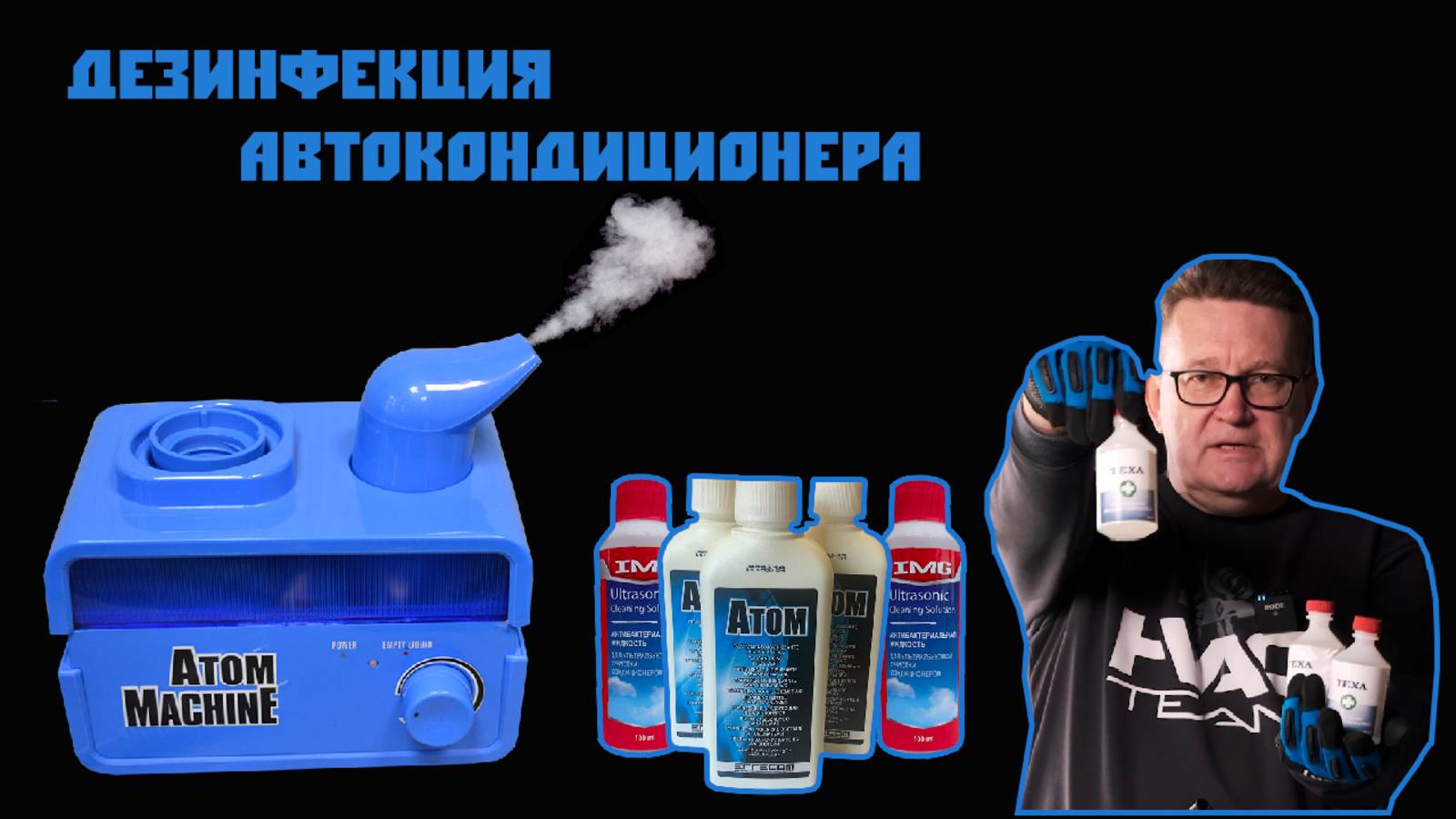 Дезинфекция автокондиционеров