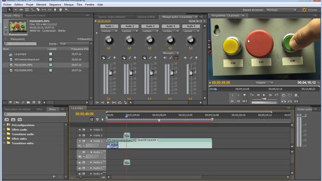 Premiere Pro CS5 - Superposition d'une image/vidéo sur une vidéo