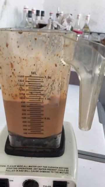 Summer shake ! Walnut chocolate brownie with wipe cream