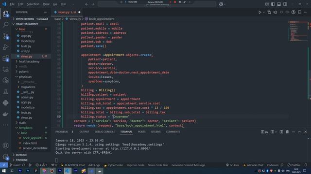 Django Проект Health Academy Академия Здоровья _ 9 Часть