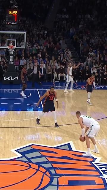 Kristaps Porzingis loves playing in MSG