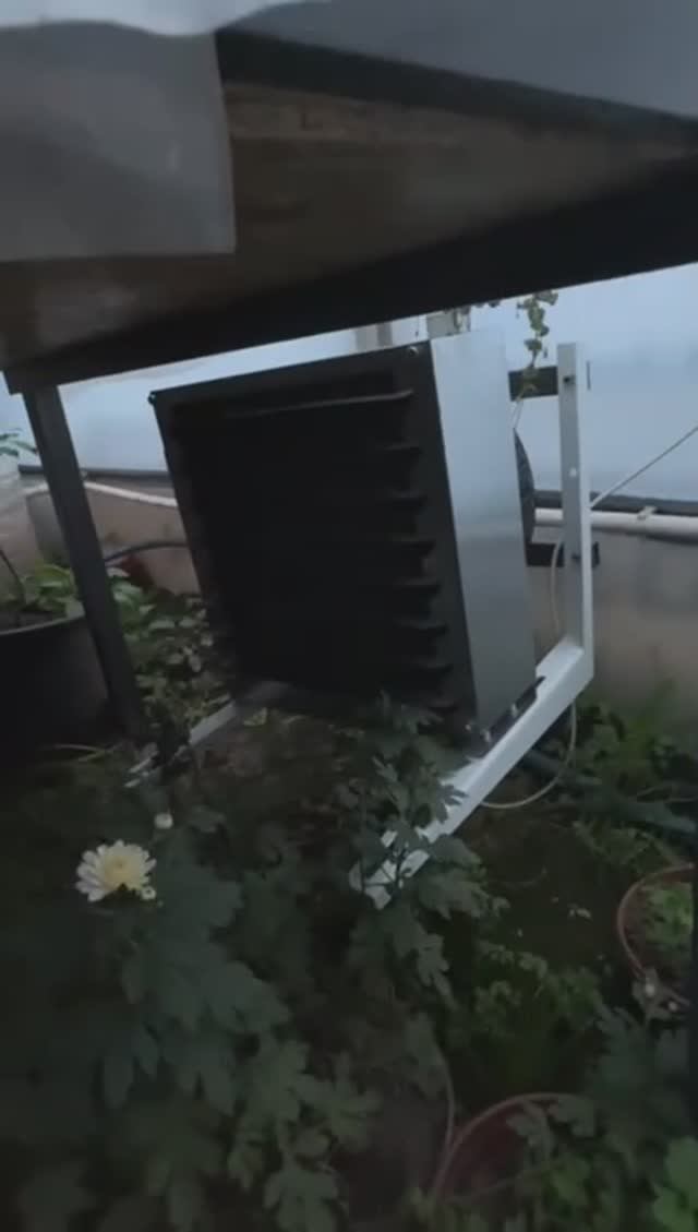 Отопление теплицы Тепловентилятор водяной Nefedtorg